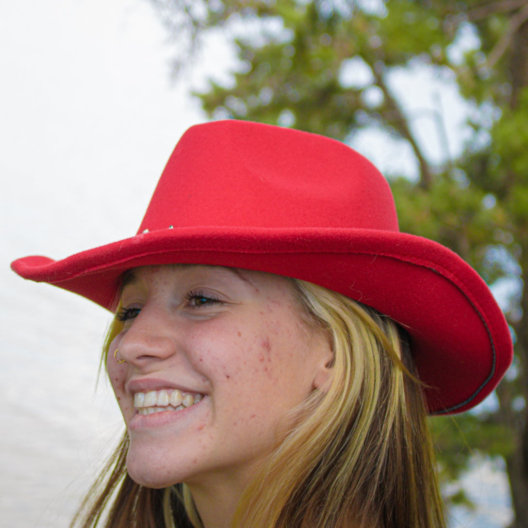 Cowboy Hat Action Summer, Sun Protection Unisex Hat Hiking Khaki