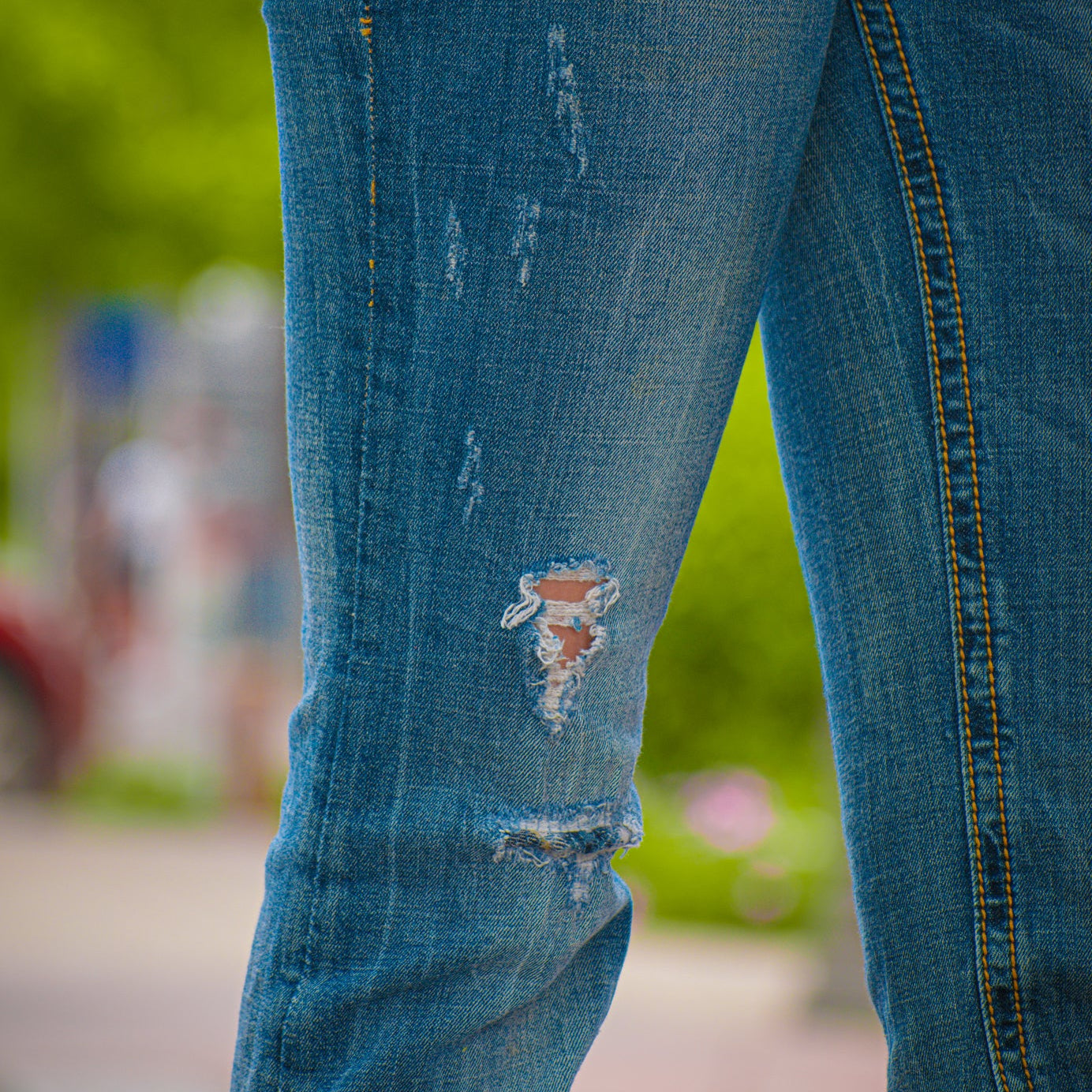 ReRock for Express Jeans Los Angeles Boot Cut Jeans