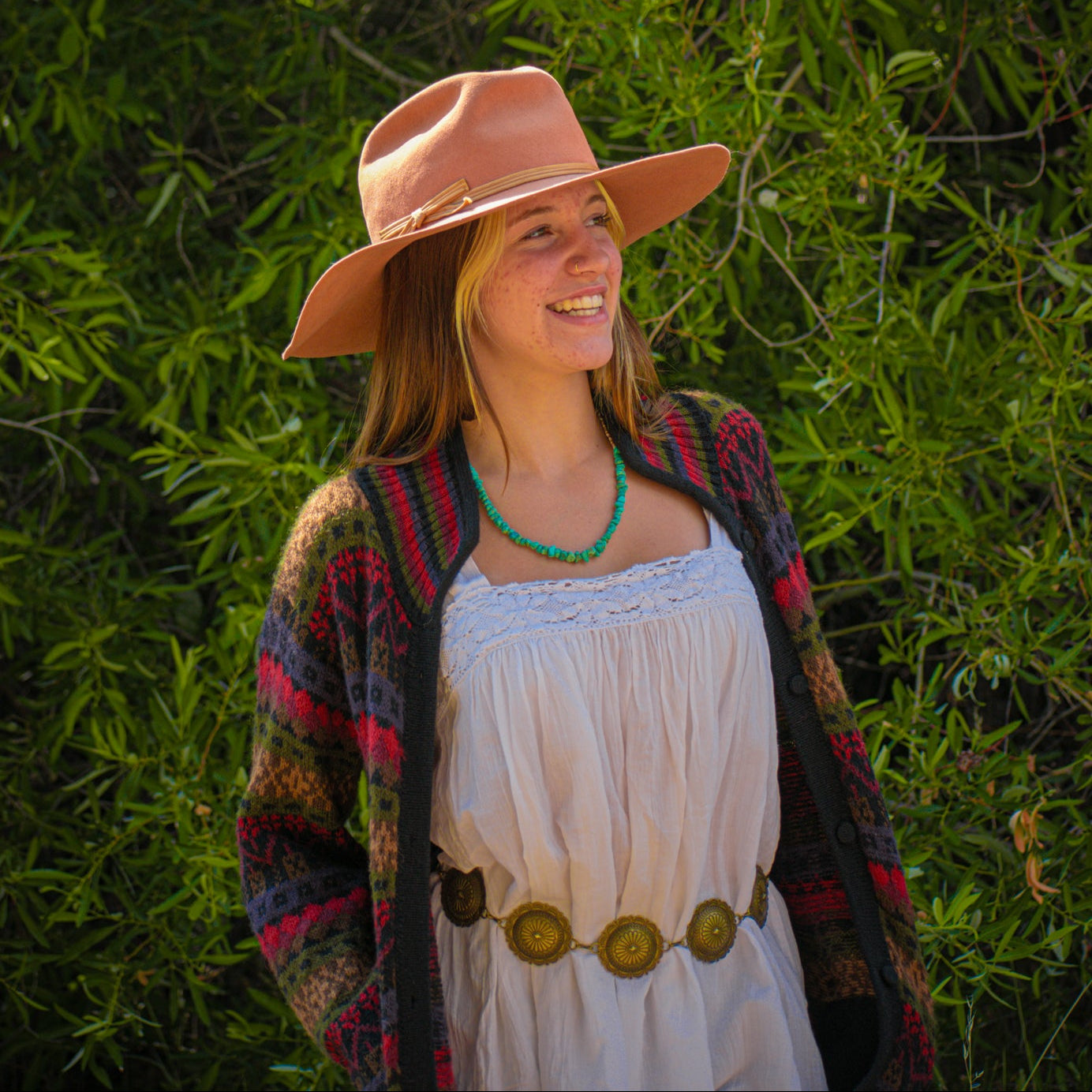 Wide Brim 100% Wool Sun Hat
