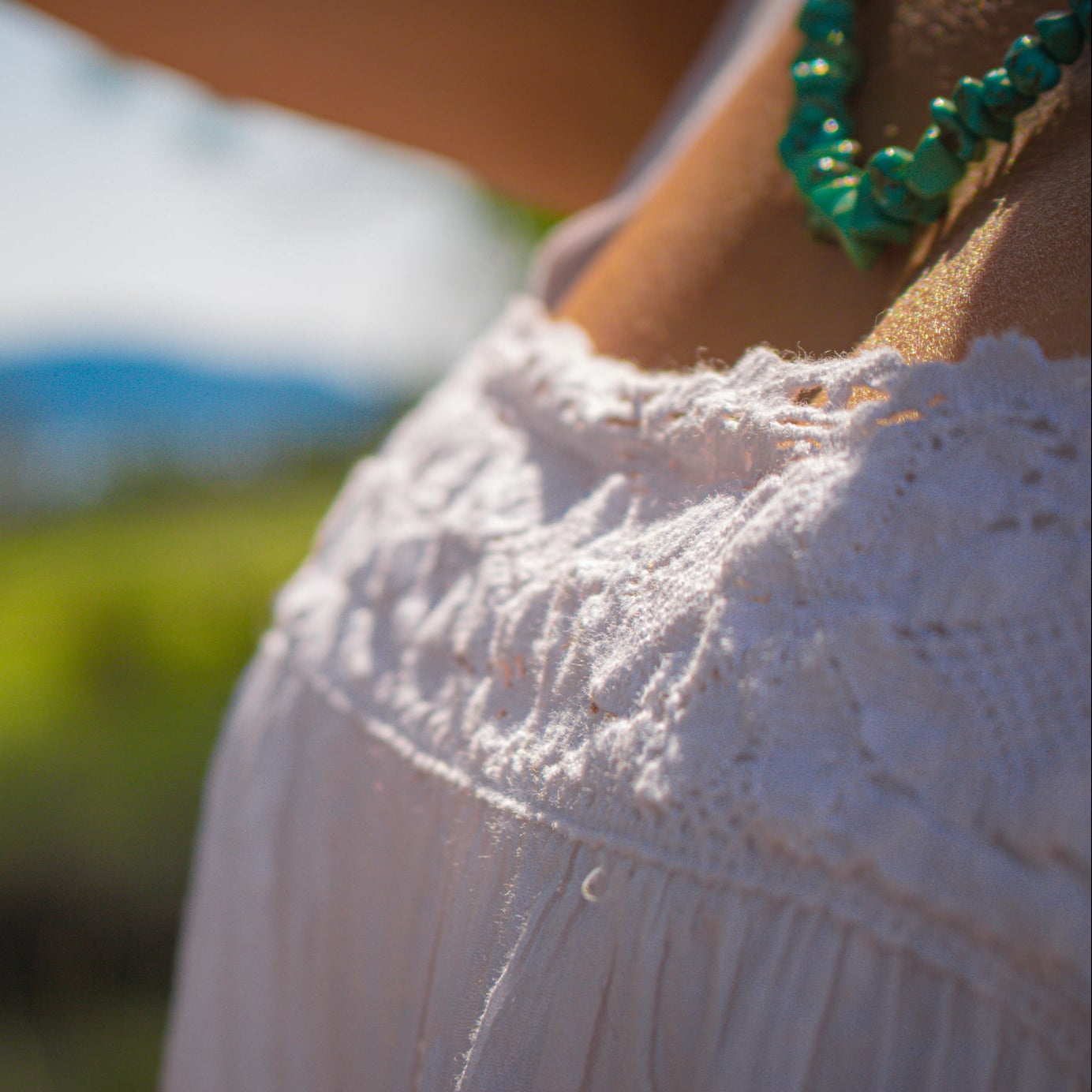 Unlimited Aura by the Limited White Sundress with Spaghetti Straps  Size S